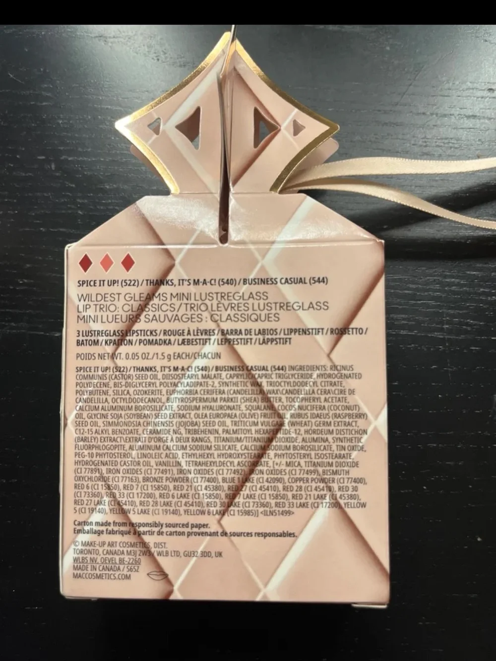 MAC Connect in Colour Eye Shadow Palette in Encrypted Krypto + Mini Lipstick Set